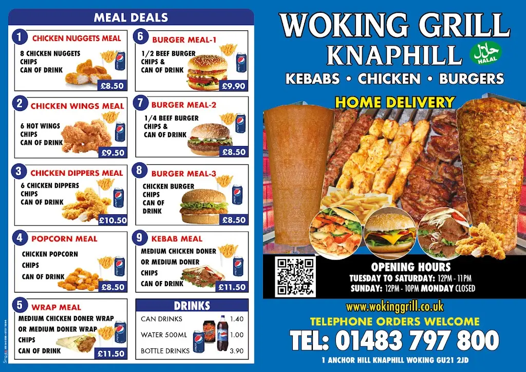Menu_Woking Grill Knaphill_Knaphill_immagine_1