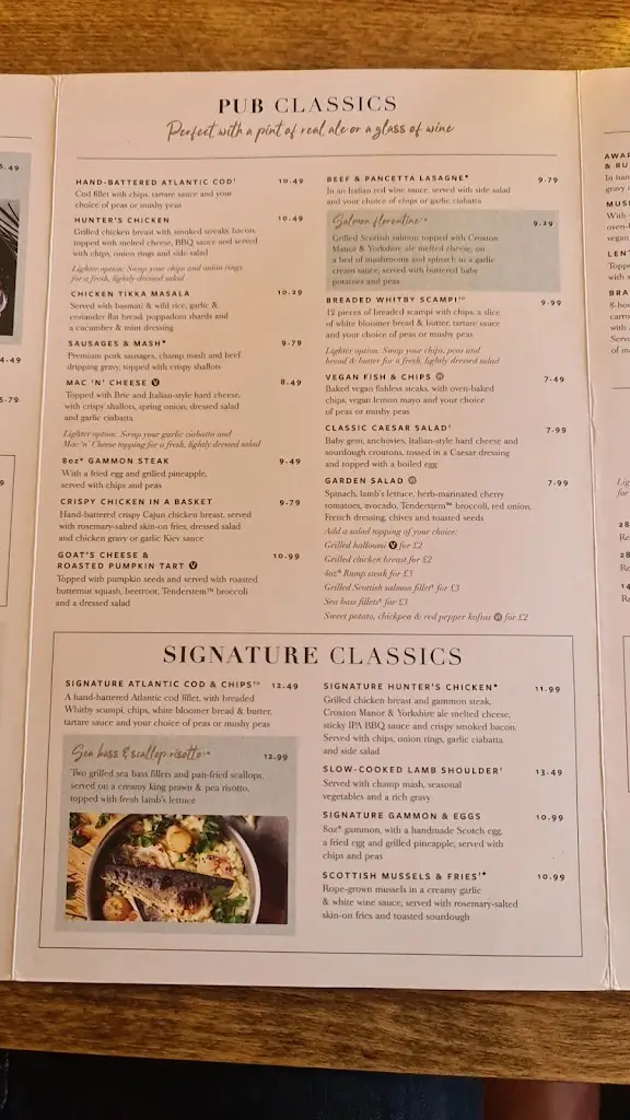 Menu_The Green Man_Lavendon_image_3