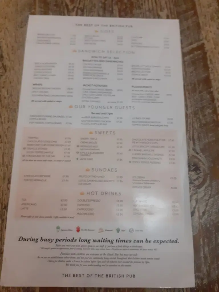 Menu_The Black Boy_Knowle_image_3