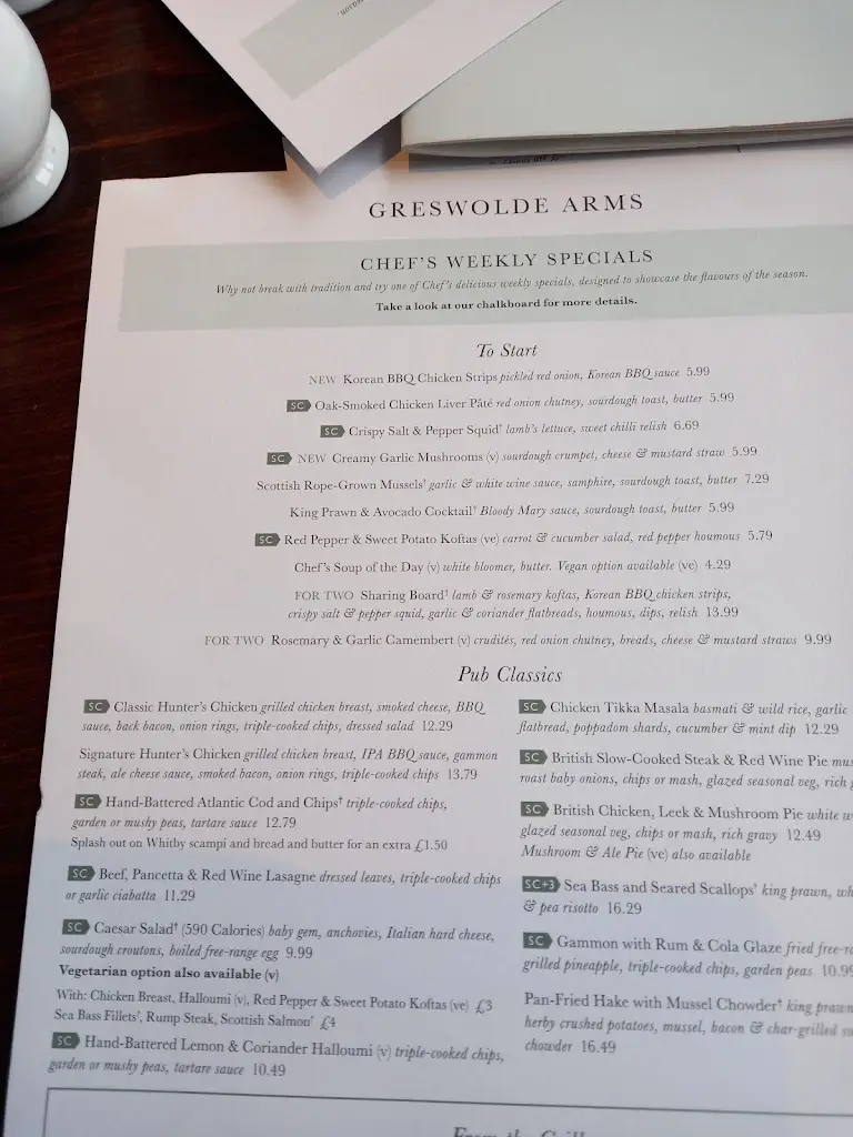 Menu_Greswolde Arms_Knowle_image_1