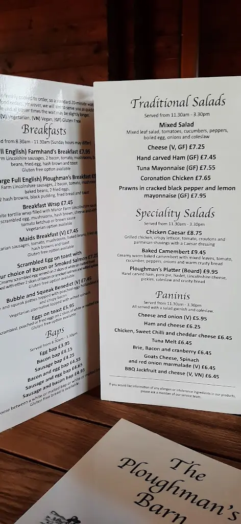 Menu_The Ploughman's Barn @ Manor Farm Shops_Leasingham_image_2