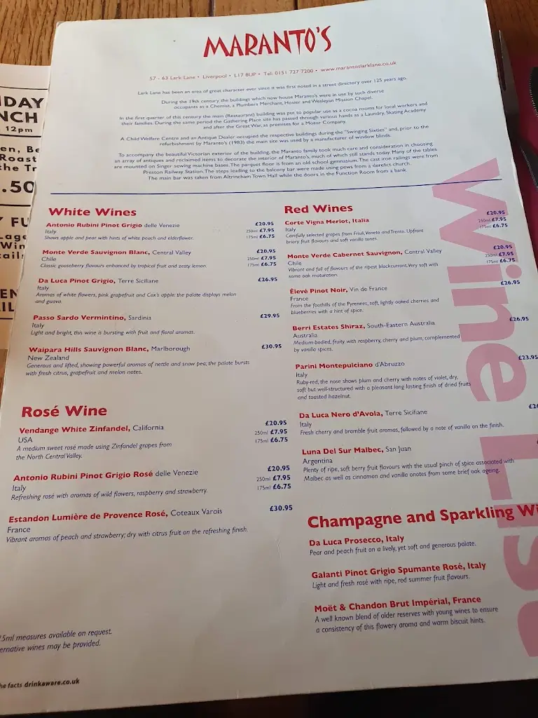 Menu_Maranto's_Lark Hill_image_4