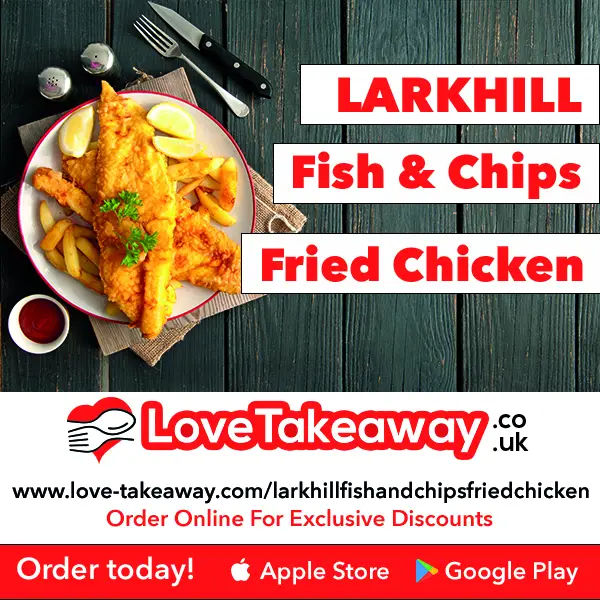 Menu_Larkhill Combat Cod, Fish And Chips & Fried Chicken_Lark Hill_image_1