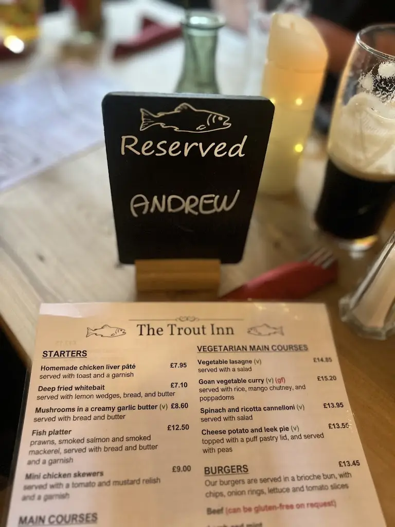Menu_The Trout Inn_Lechlade_image_4