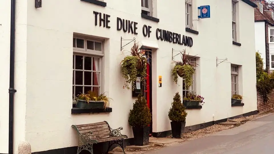The Duke Of Cumberland restaurant in Barham