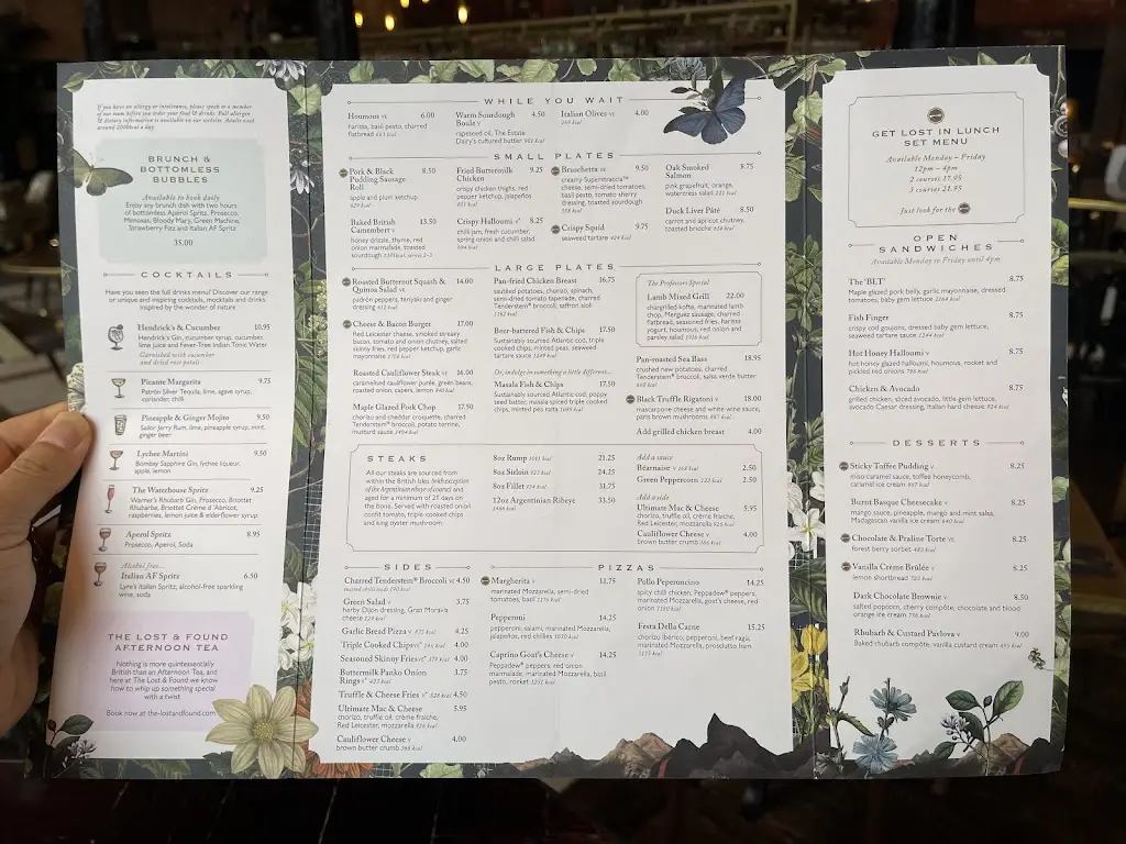 Menu_Lost & Found Knutsford_Knutsford_image_1