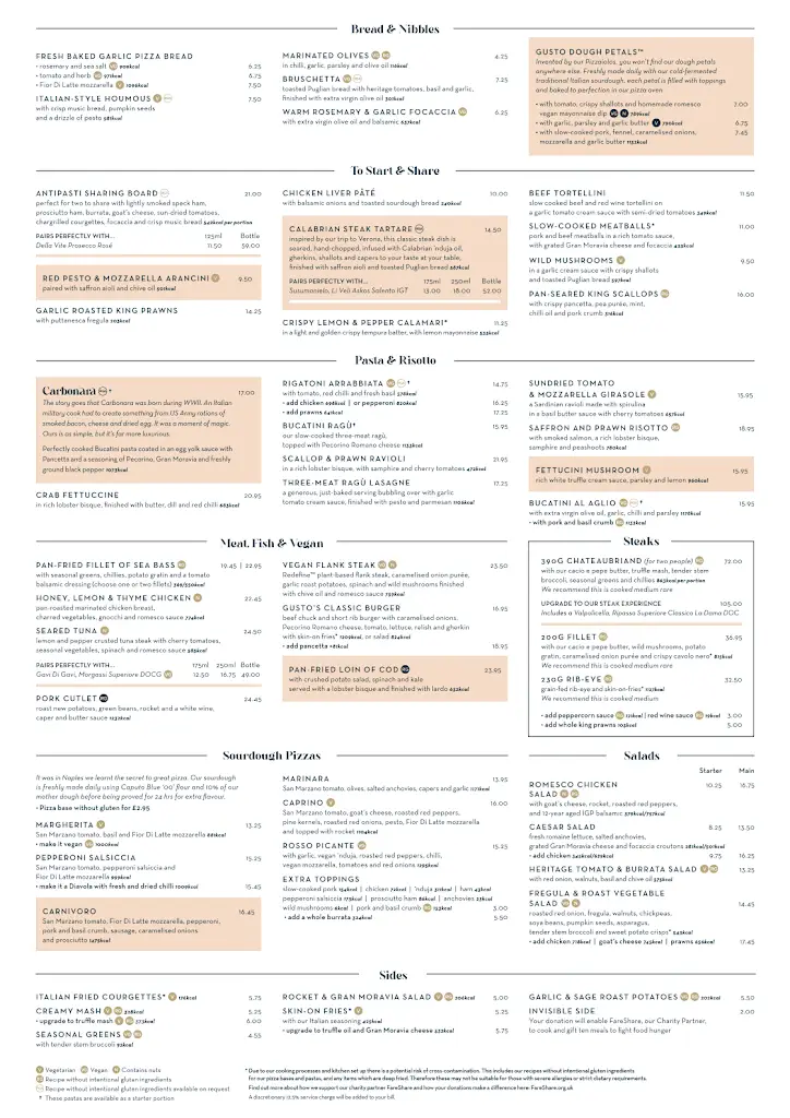 Menu_Gusto Italian - Knutsford_Knutsford_image_1