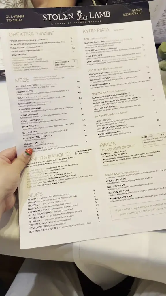Menu_Stolen Lamb_Knutsford_immagine_2