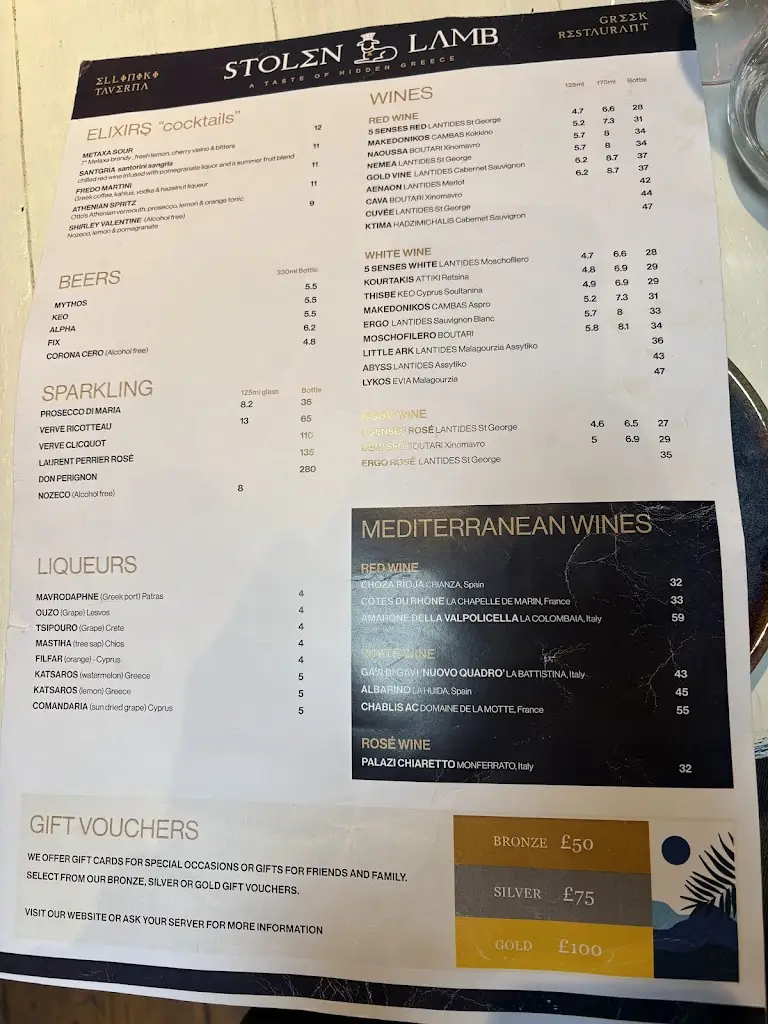 Menu_Stolen Lamb_Knutsford_immagine_3