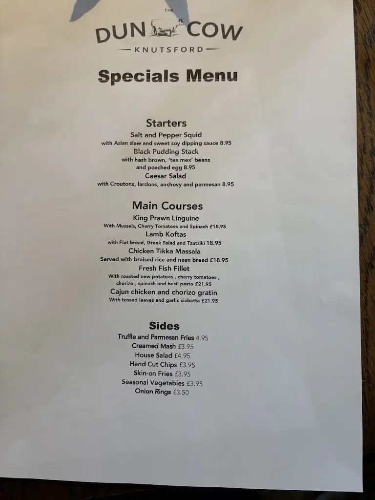 Menu_Dun Cow_Knutsford_image_1