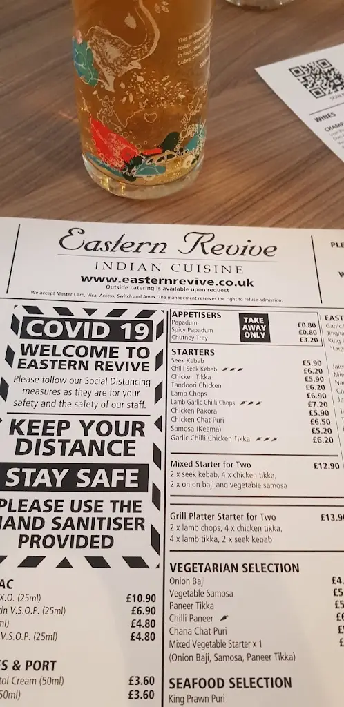 Menu_Eastern Revive Knutsford_Knutsford_image_1