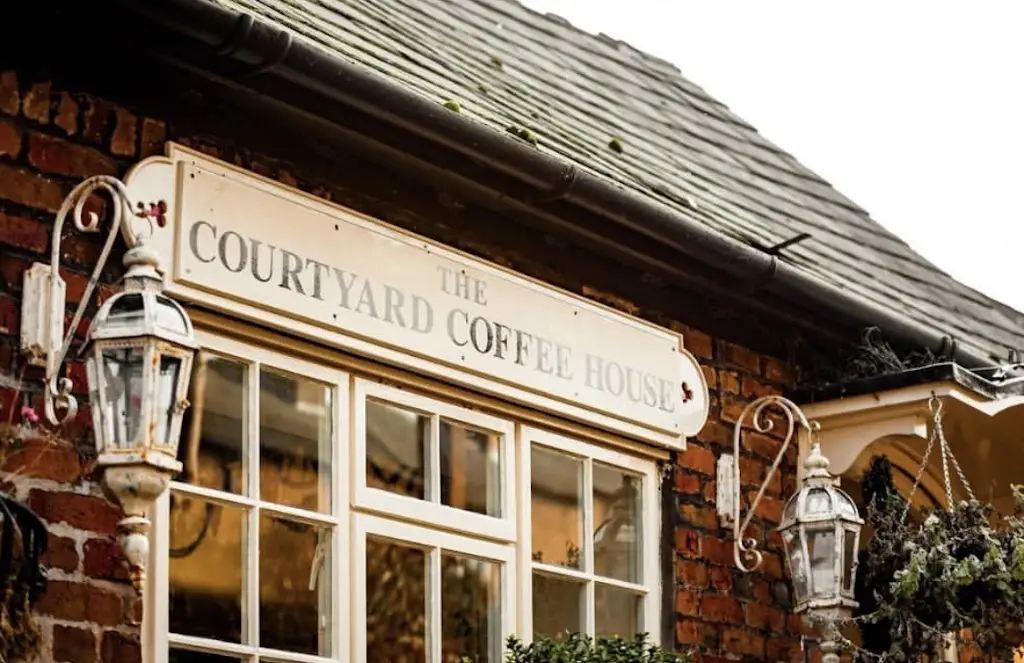 The Courtyard Coffee House restaurant in Knutsford