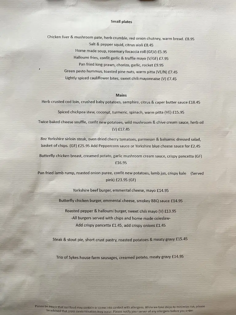 Menu_The Chequers Inn_Ledsham_image_3