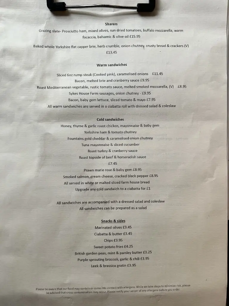 Menu_The Chequers Inn_Ledsham_image_4