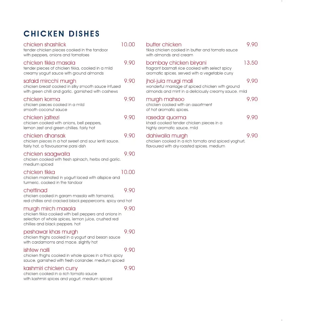 Menu_Sitara Restaurant_Ledbury_image_3