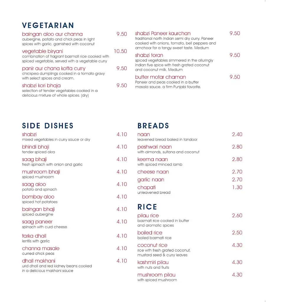 Menu_Sitara Restaurant_Ledbury_image_4