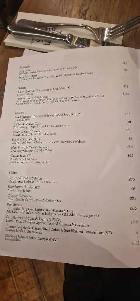 Menu_The Seven Stars_Ledbury_image_3