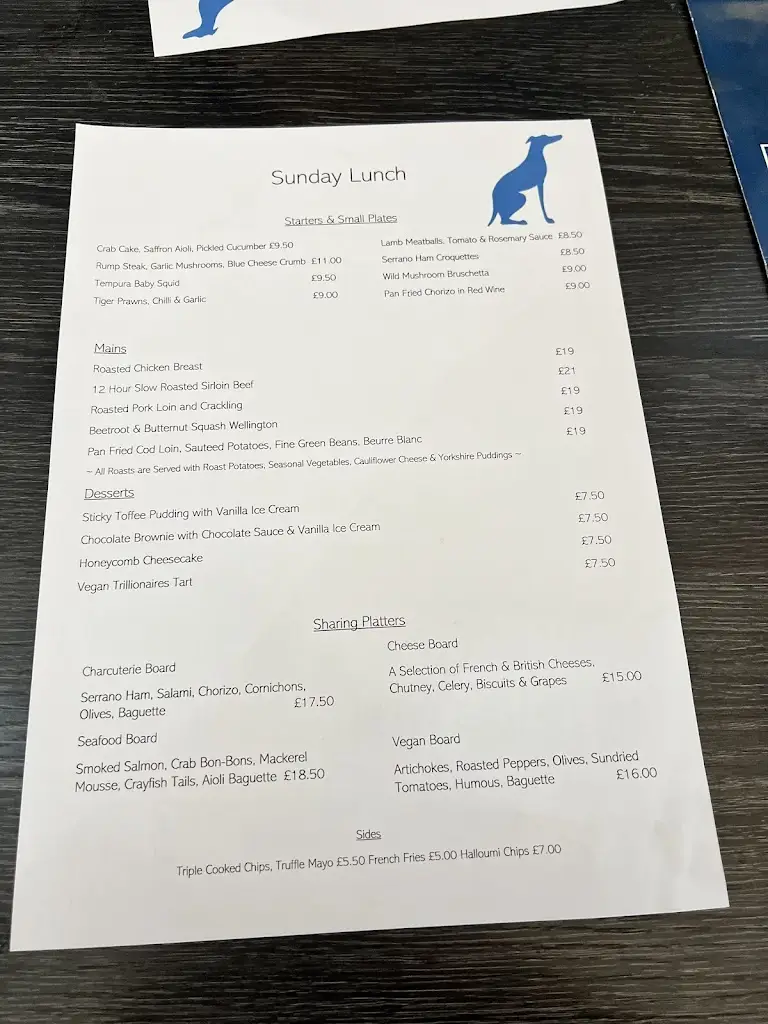 Menu_Lavenham Greyhound_Lavenham_image_1
