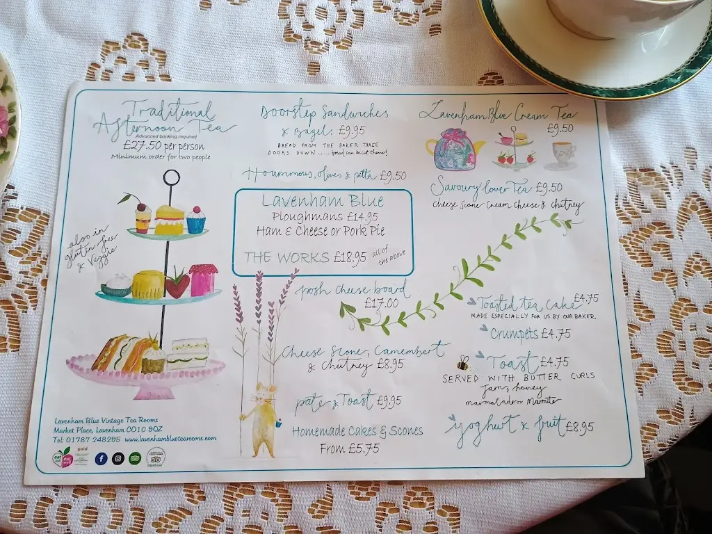 Menu_Lavenham Blue Vintage Tea Rooms_Lavenham_image_1