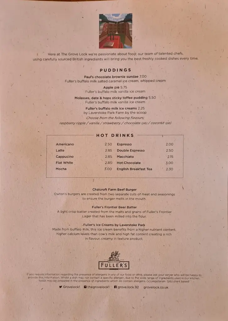 Menu_The Grove Lock, Leighton Buzzard_Leighton Buzzard_image_4