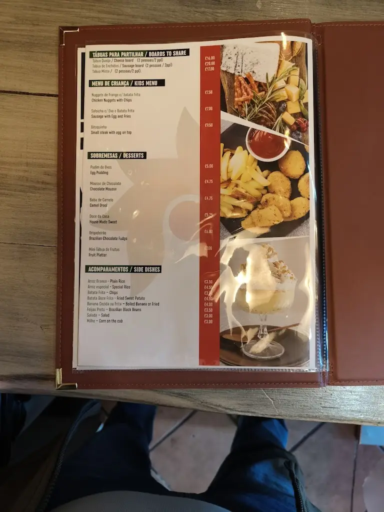 Menu_Bela Lisboa_Barking_image_1