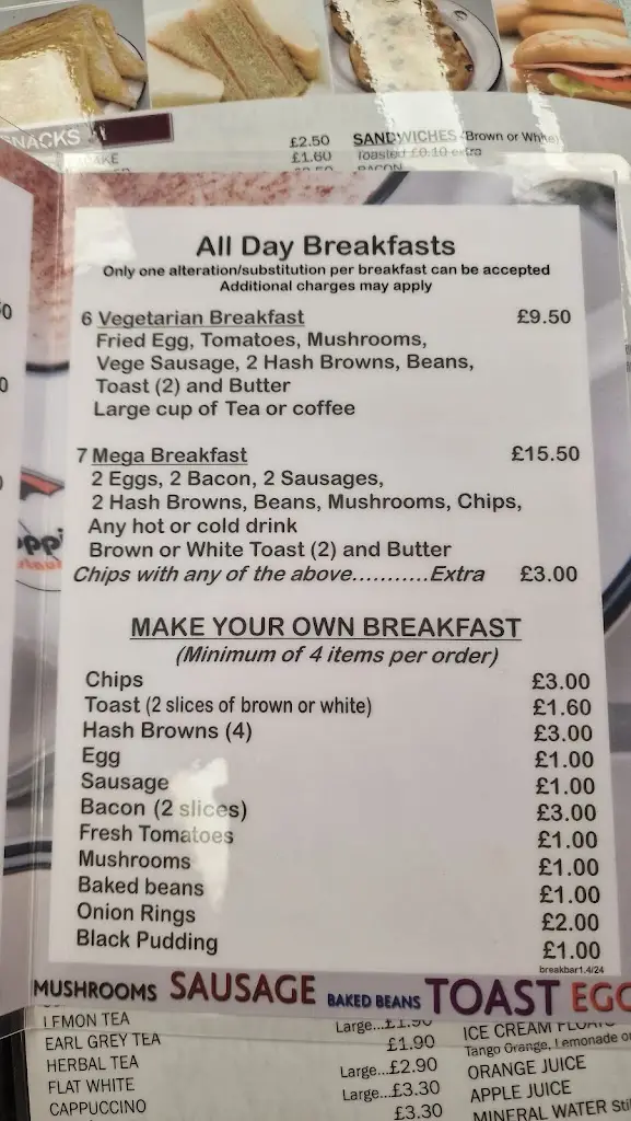 Menü_Poppins Restaurant Barking_Barking_Bild_2