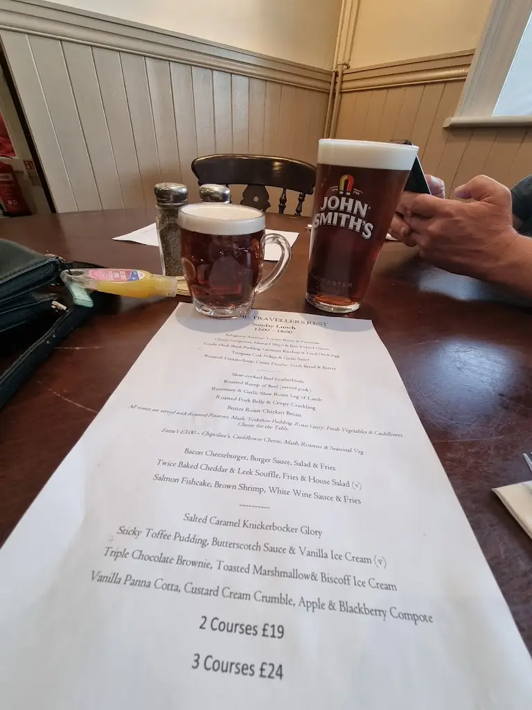 Menu_The Travellers Rest_Langley Park_image_2