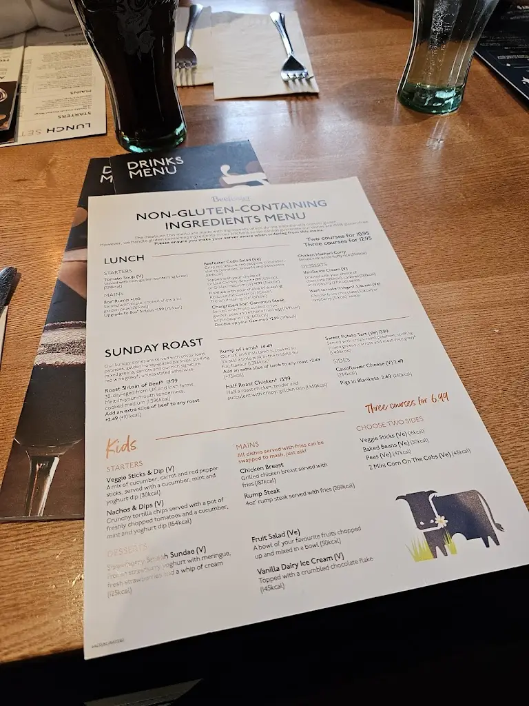 Menu_Broomside park Beefeater_Langley Park_image_1