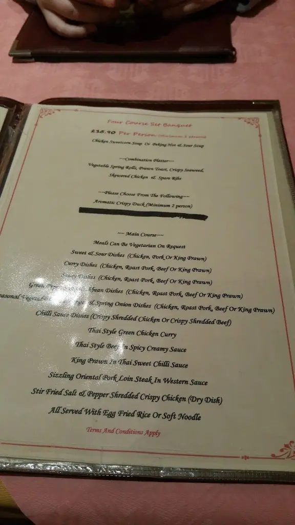 Menu_Beijing Restaurant_Leyland_image_3
