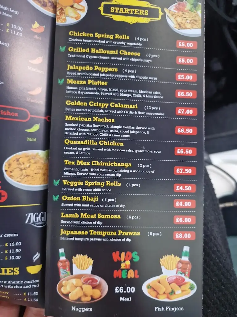 Menu_ZIGGIs Fusion Food  - Leyland_Leyland_image_4