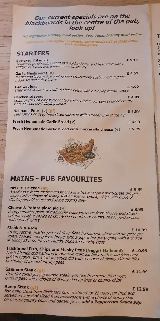 Menu_The Stag_Leyland_image_4