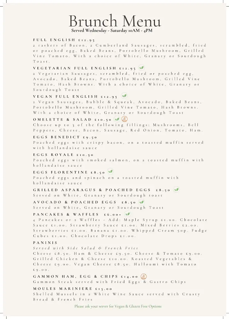 Menu_From Eden Restaurant & Bar Leigh-On-Sea_Leigh_image_1