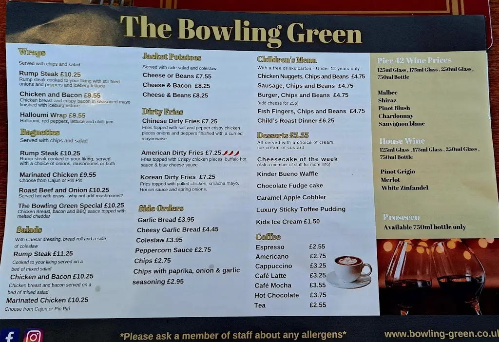 Menu_The Bowling Green Leigh Ltd_Leigh_image_2