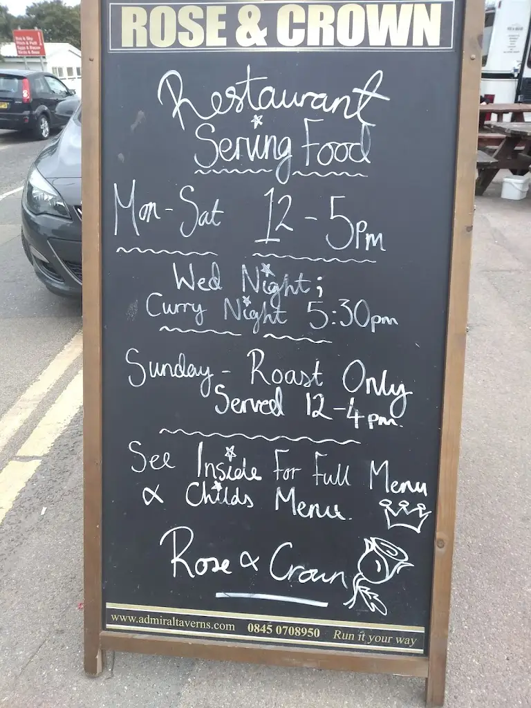 Menu_Rose & Crown_Leysdown-on-Sea_image_2