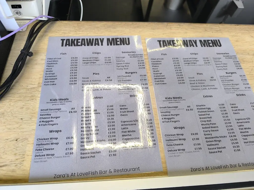 Menu_Love Fish Bar & Restaurant_Leysdown-on-Sea_image_3