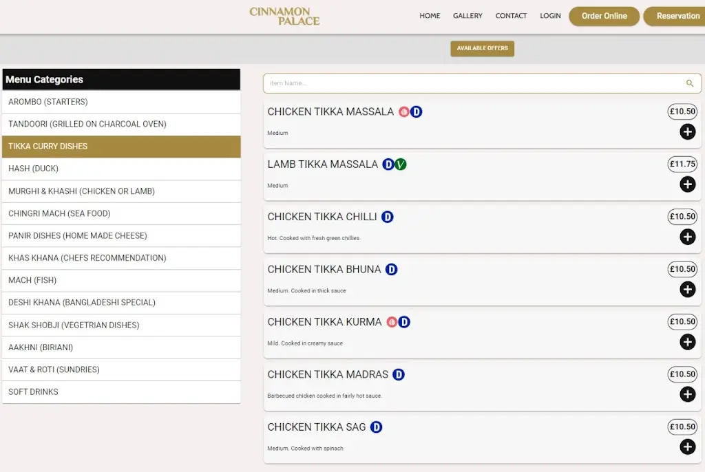 Menu_Cinnamon Palace_Lightwater_image_1