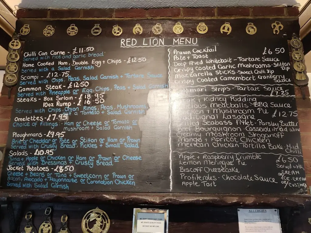 Menu_The Red Lion_Lightwater_image_1