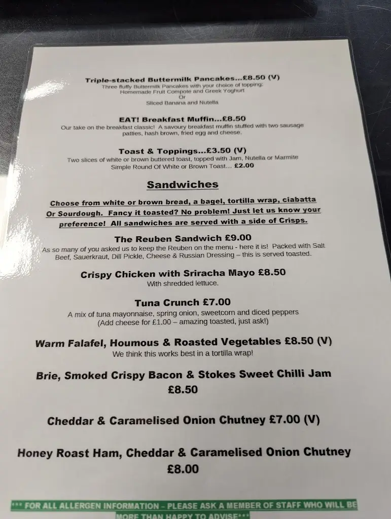 Menu_Eat Ltd Letchworth_Letchworth_image_3