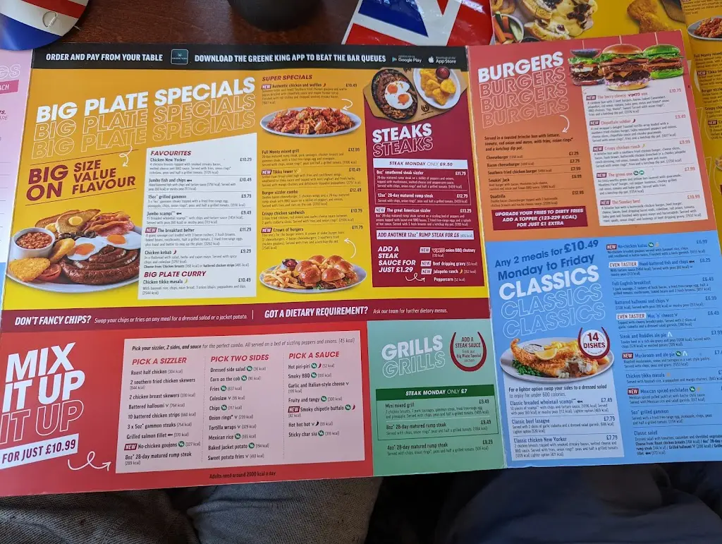 Menu_Two Chimneys_Letchworth_immagine_1