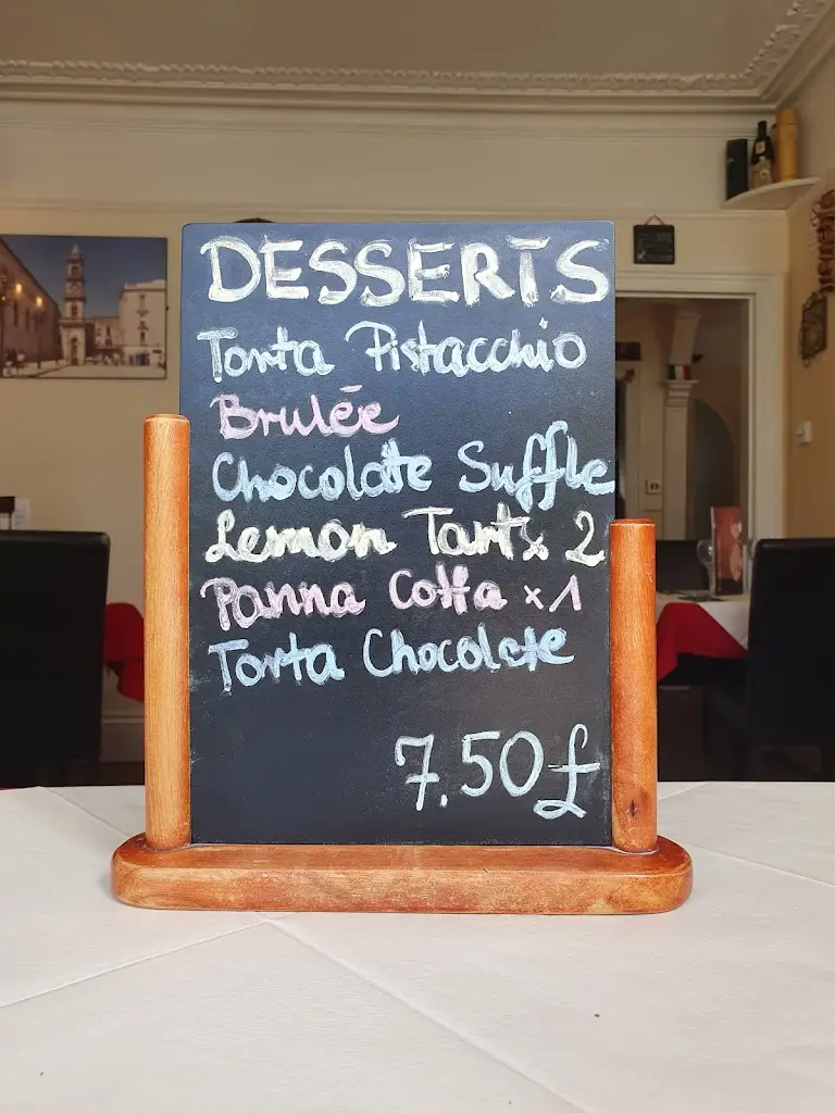 Menu_La Trattoria Da Vincenzo_Lincolnshire_image_2