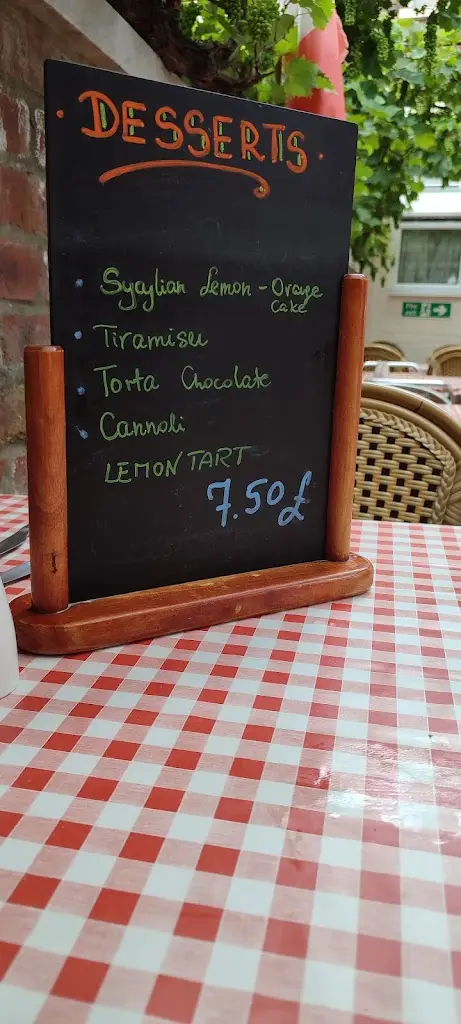Menu_La Trattoria Da Vincenzo_Lincolnshire_image_4