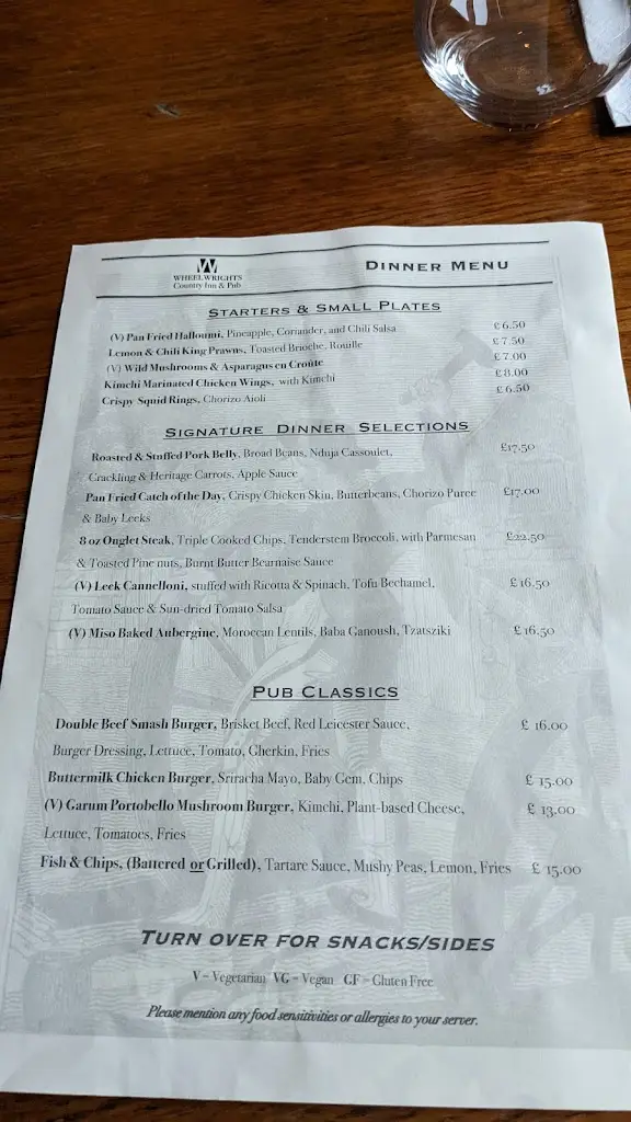 Menu_Wheelwrights Arms Country Inn & Pub_Limpley Stoke_image_3