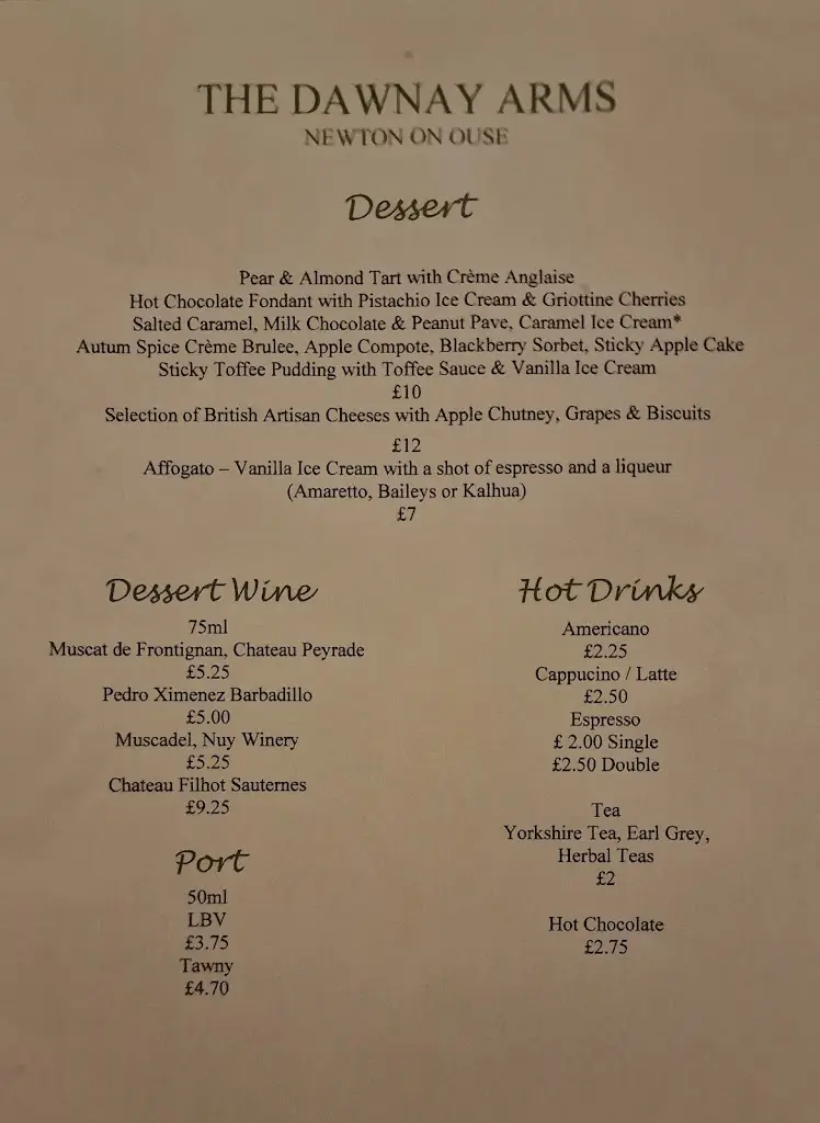 Menu_The Dawnay Arms_Linton upon Ouse_image_1