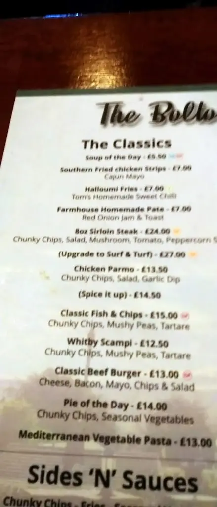 Menu_The Bolton Arms_Leyburn_image_2