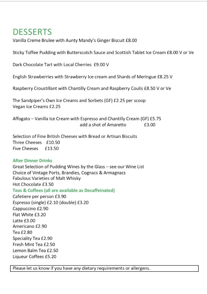 Menu_Sandpiper Inn_Leyburn_image_3