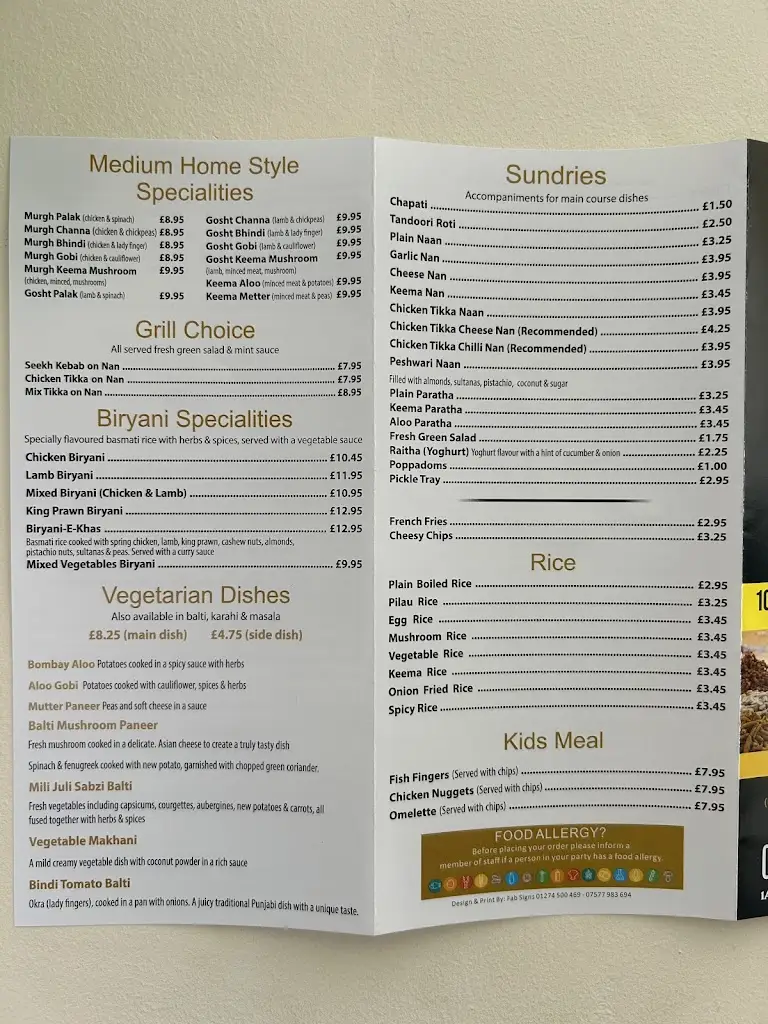 Menu_Royal Spice_Leyburn_image_2