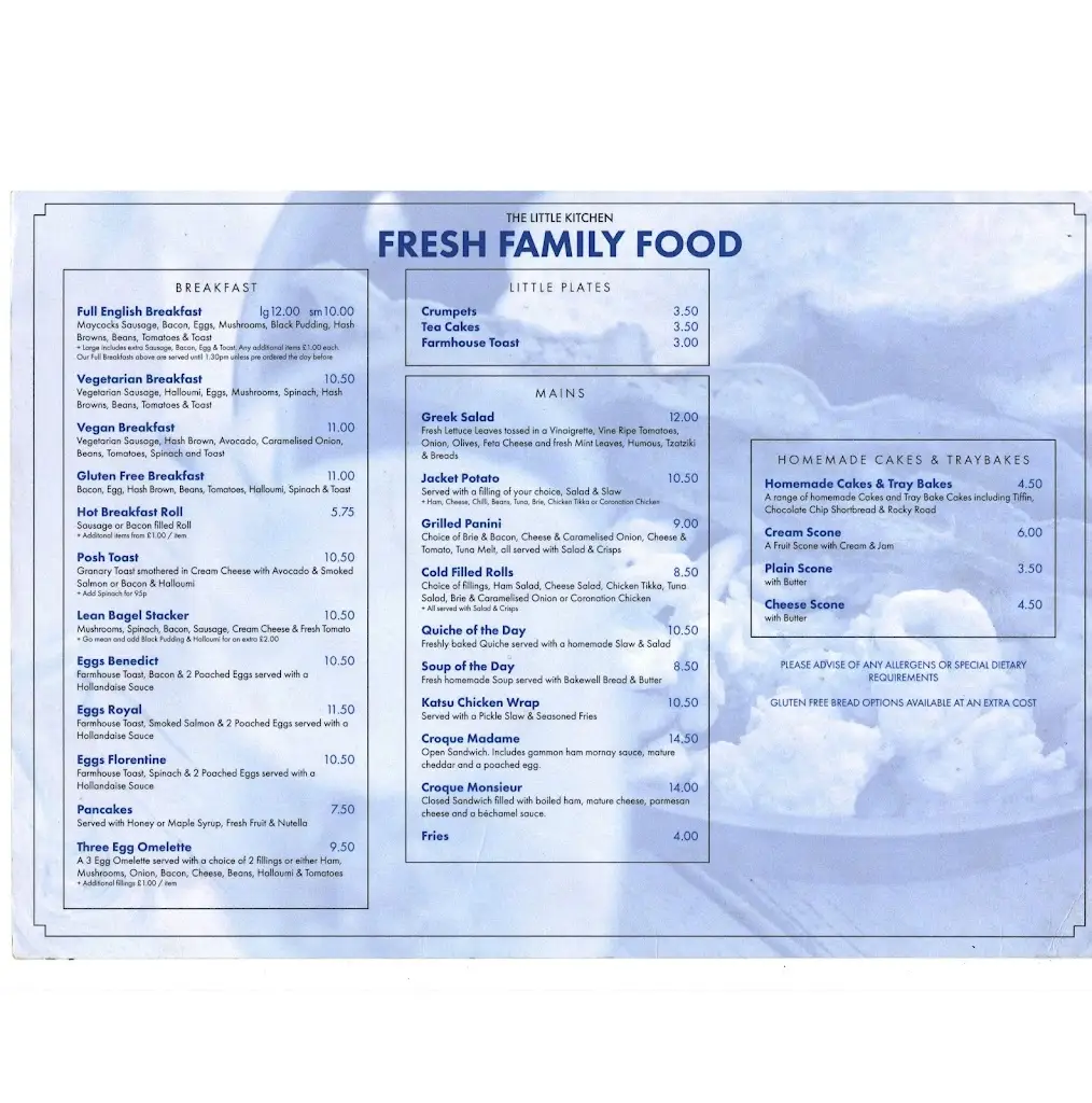 Menu_The Little Kitchen_Little Eaton_image_1