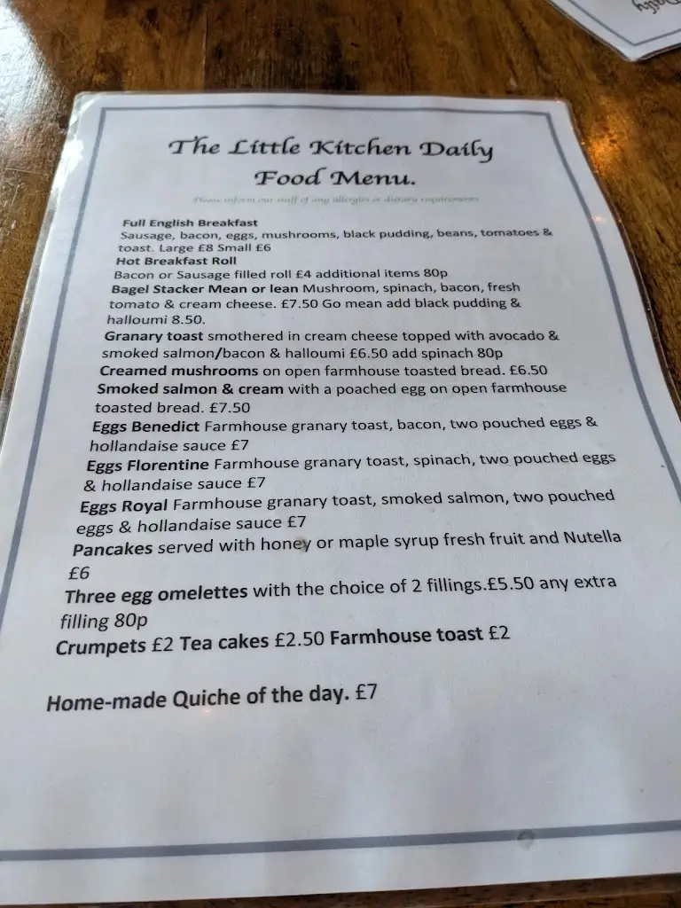 Menu_The Little Kitchen_Little Eaton_image_2