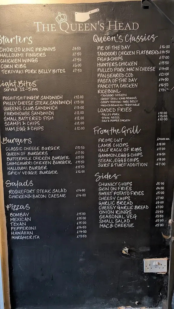 Menu_The Queens Head, Little Eaton_Little Eaton_immagine_3