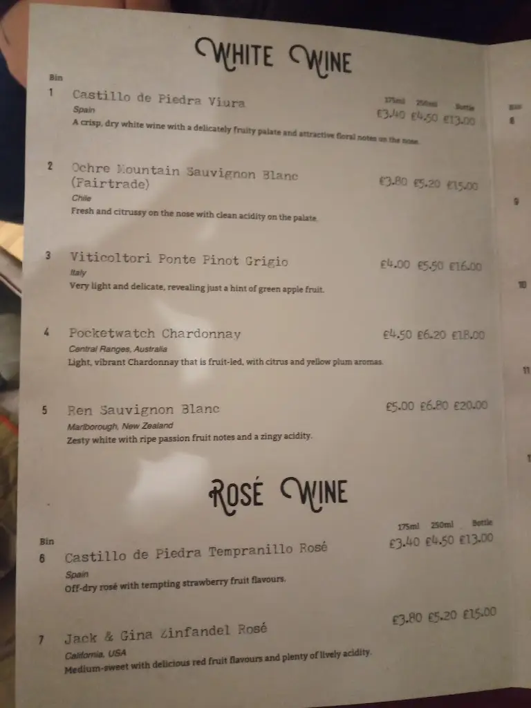 Menu_The Bell and Harp Freehouse_Little Eaton_immagine_3